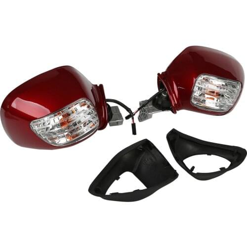 Motorcycle Rear View Mirror Turn Signals For Honda Goldwing GL1800 GL 1800 01-11