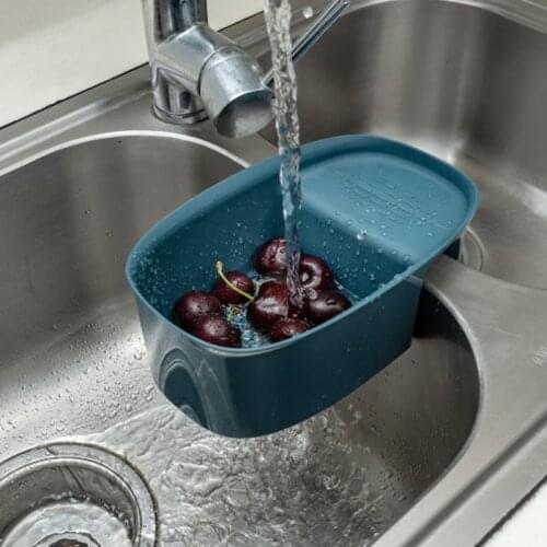 Kitchen Sink Drain Basket Kitchen Garbage Residue Filter Basket Washing Fruit and Vegetable Basket Kitchen Utensils