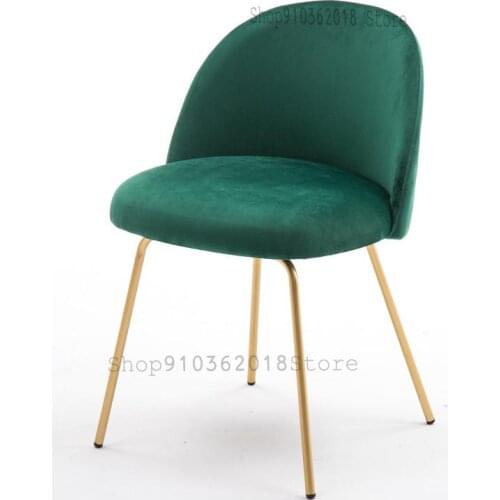 Modern Minimalist Makeup Chair Net Red Ins Chair Backrest Girl Cute Bedroom Nordic Dressing Table Makeup Stool