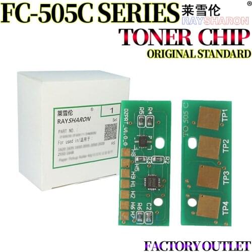 Toner Chip For Use in Toshiba T-FC505C 2000AC 2500AC 2505AC 3005AC 3505AC 4505AC 5005AC