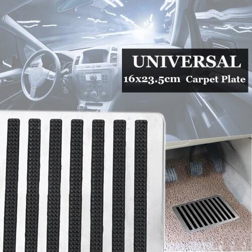 Floor Plate Mat Carpet Pedal 23.5X16cm Waterproof Universal Side Patch Car Replacement Parts Automotive Goods