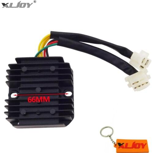 XLJOY 6 Wires Voltage Regulator Rectifier For Honda Scooter Helix 250 CN250 1986-2001