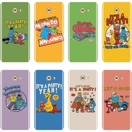 Yellow Cartoon Cute Anime Quotes Funny Phone Case For Samsung Galaxy C5 C7 C8 Soft Silicon Back Cover For Samsung C5 C7 C9 Pro