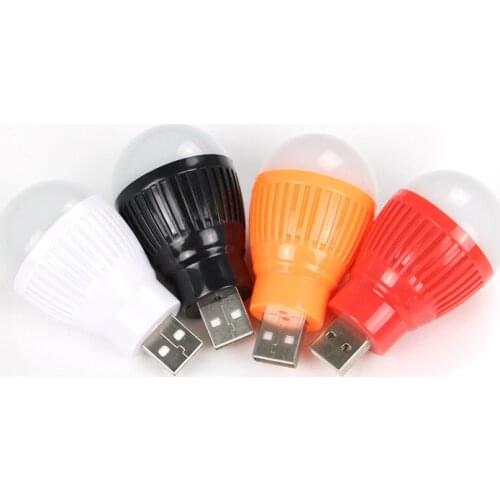 1PC Portable Mini USB LED Light Lamp Bulb For Computer Laptop PC Desk Reading
