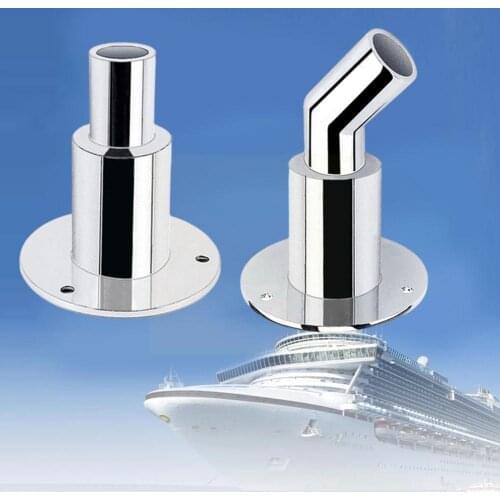 1PCS Boat Steel 90 Degree Thru Hull Tube For 22mm Pipe Resistance Hardware Pipe Diameter Corrosion 24mm Socket In J1V3