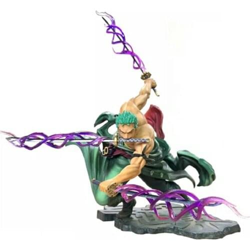 21cm Hot sale anime one piece Roronoa Zoro figurine Combat ver. PVC Action Figure Collection Model Toys Gift for kids
