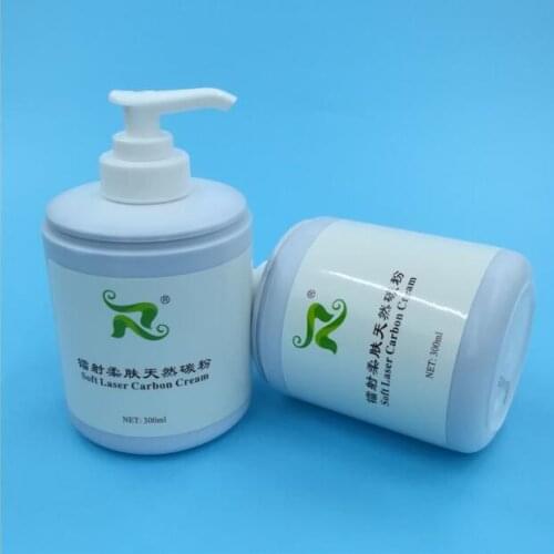 300ml Soft Laser Carbon Cream Gel For Skin Rejuvenation Treatment Active Carbon Cream Slimming Machine