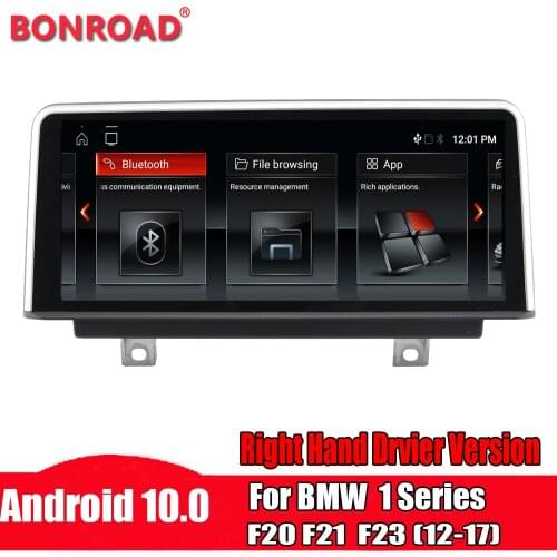 Bonroad car Radio for RHD （right hand driver）BMW F20/F21 /F23 original NBT with Android 10.0 navigation multimedia