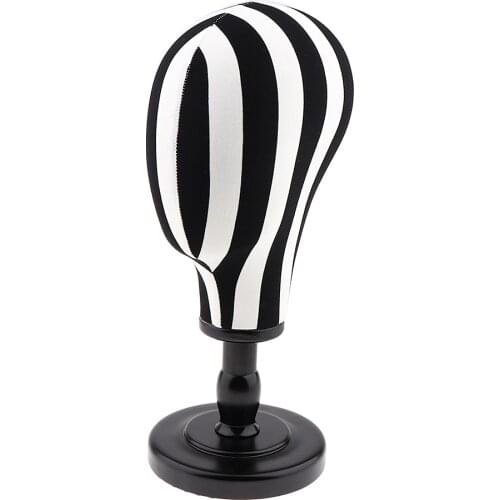 21 inch Mannequin Head Wig Making Head Wig Hat Glasses Display with Detachable Stand