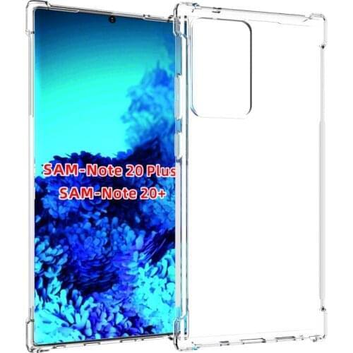 Crystal Clear Anti-slip Anti-Scratch Shockproof Durable Flexible TPU soft Case Cover for Samsung Galaxy Note 20 ultra/Note 20