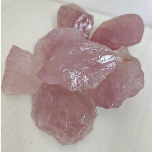1pcs 80-150g Natural Pink Crystal Original Stone Ore Energy Stone Chakra stone Gems used to heal chakras