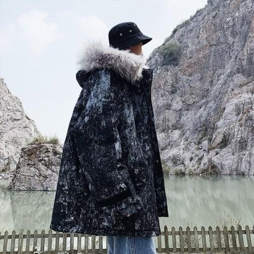 Winter New S-5XL Large Size Mountain Cotton-padded Clothes Outdoor Climbing Trekking Travel Camping Hiking Training Cycling Coat