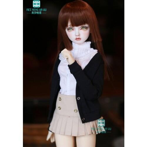 Clothes for doll fits 1/3 58-62cm DD SD10 SD13 BJD doll fashion knit cardigan feel free to match