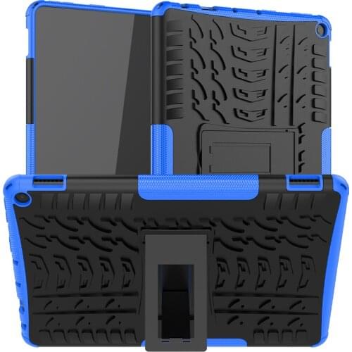 Rugged Shockproof TPU Bumper Coque Tablet Cover for A mazon Fire HD10 HD 10 Plus 10plus 10.1 2021 Case Fundas PC Stand Shell