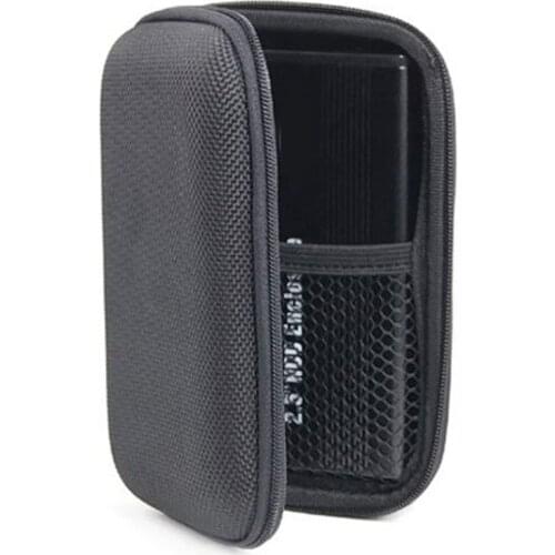 Gosear 1680D Fabric Shockproof Zipper Carry Case for 2.5 inch IDE SATA HDD Hard Disk Drive Battery Storage Box Protection Bag