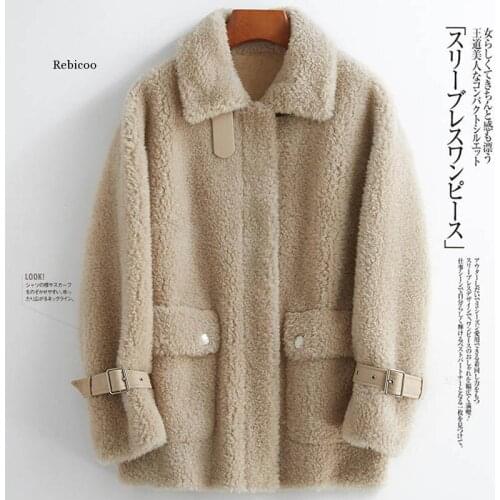 Women Winter Faux Fur Warm Jackets Coats Vintage Loose Female Teddy Bear Coats Casual Street Lady Pocket Thick Outwears