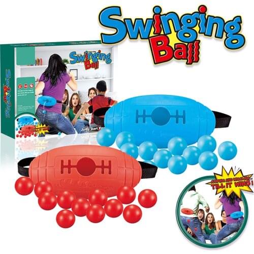 1creative Plastic Outdoor Sport Swinging Ball Gaming Machine Novelty Party Toys Gift Funny Toy Solid Rubber Ball Bouncing Ball