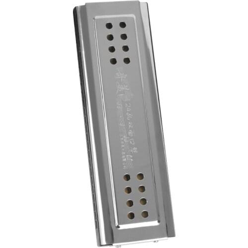 2-in-1 Tremolo Harmonica Mouth Organ Dural Key of C&G 24 Double Holes 48 Reeds Free Reed harmonica Musical instrument Music Gift