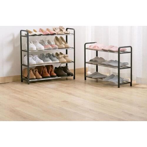 3/4 Layers Plastic Shoe Rack Shoe Organizer Furniture Shoes Storage Shelf Bathroom Organizer Slippers Storage Rack High Quality