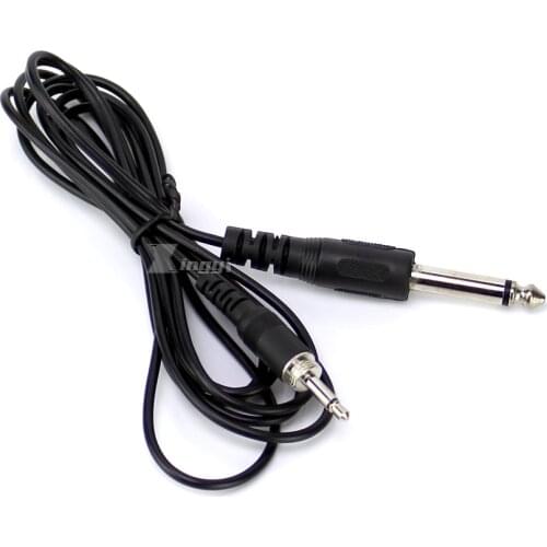 3.5mm External Screw Lock to 6.5mm 1/4" Jack Guitar Audio Cable Instrument Cord For Violin Cello Wireless Bodypack Transmitter