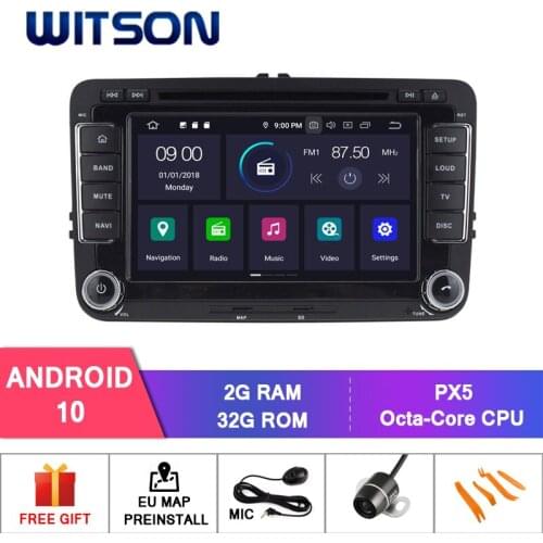 WITSON Android 10.0 IPS HD Screen For VOLKSWAGEN SERIES Car Multimedia System 4GB RAM+64GB FLASH