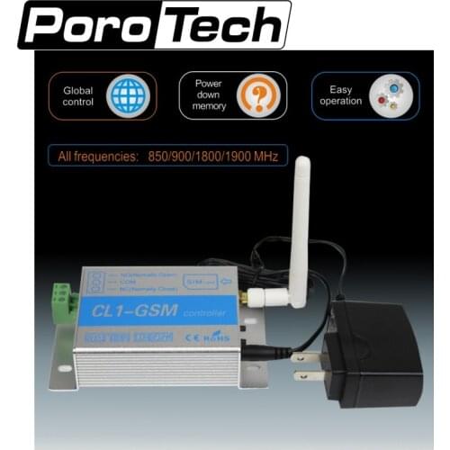CL1-GSM Wireless Smart Switch GSM SMS Remote Controller Home Alarm Security System Relay Switch Phone Socket gate Door opener