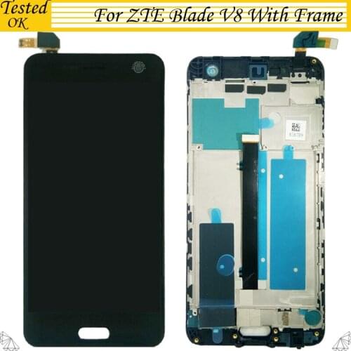 For ZTE Blade V8 LCD Display Touch Screen Digitizer For ZTE Blade V8 BV0800 Screen LCD With Frame IN Stock
