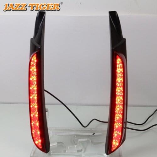Rear Bumper Lights for Toyota Fortuner 2015 2016 2017 Led Stop Signal for Cars Fog Lights Lada Vesta Reflectors Brake Lamp