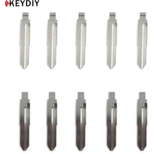 KEYDIY 10 pcs/lot Metal Blank Uncut Flip KEYDIY KD/VVDI Remote Key Blade Type #51 for Chery A5 A3 Tiggo