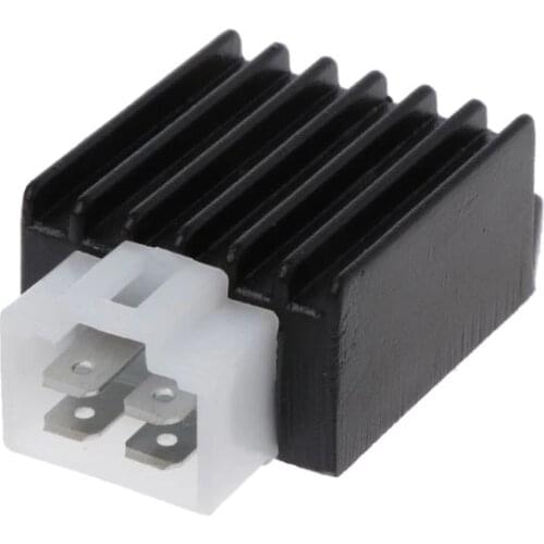 2021 New 12V 4Pin Motorcycle Voltage Regulator Half-Wave Rectification for buggie GY6 50cc 125cc 150cc Moped Scooter