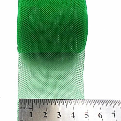 Flat Plain Horsehair Crinoline Chrinolin Mesh Braid For Making Dress Fascinator Horse hairWomen 100yard/lot