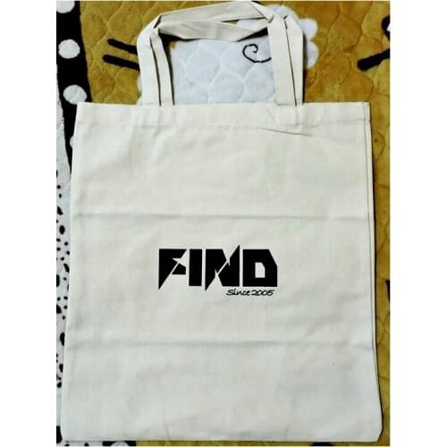 Custom printed logo gift canvas bag/cotton bag for shipping packaging