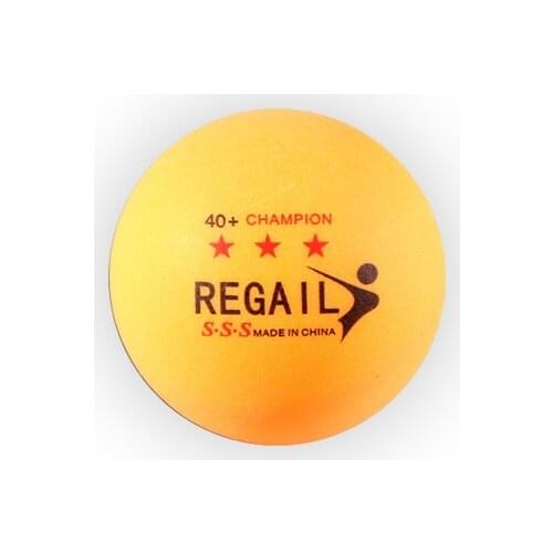 REGAIL table tennis Samsung game table tennis 40+mm new material table tennis yellow and white ppq resistant to play