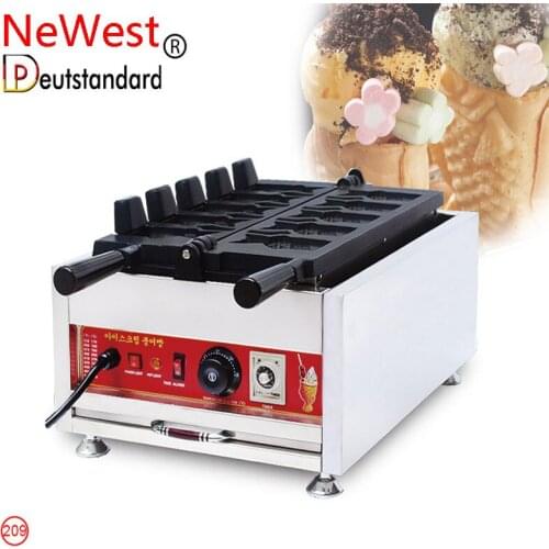 Ice cream Taiyaki Digital Control Automatic Heating Stainless Steel Material Insulation Layer 220v/110v Free Shipping