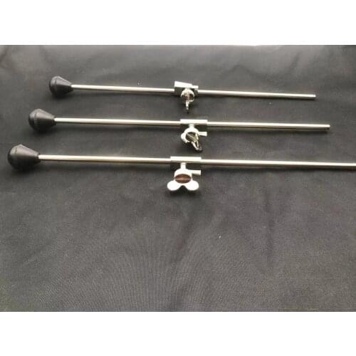 1pcs of silvering Bass clarinet Floor Peg Bass Clarinet Floor Peg Rod Assembly