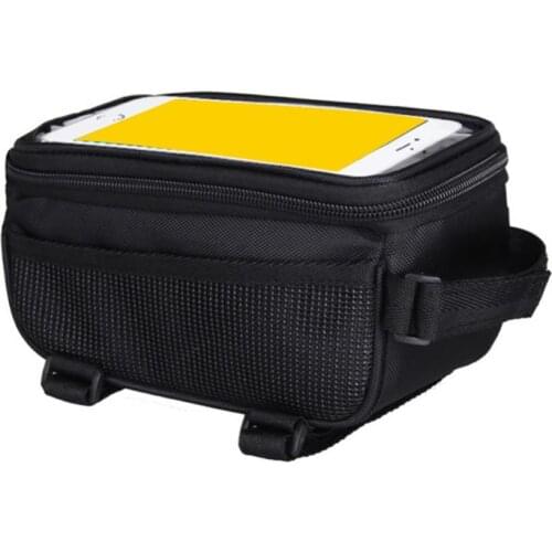 80%HOT Touch Screen Mountain Bike Cycling Bicycle Phone Bag Front Tube Storage Pouch