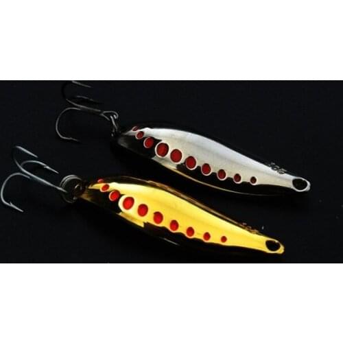 Stainless steel Sequins with sharp and strong hooks for lure fishing suitable for river and ocean water area 100 pcs