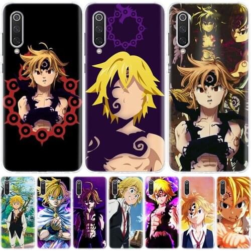 Seven Deadly Sins Meliodas Phone Case For Xiaomi Mi Note 10 11 9 8 10T 9T CC9 A1 A2 A3 Poco F1 X3 F2 Pro Lite 5X 6X Cover Coque