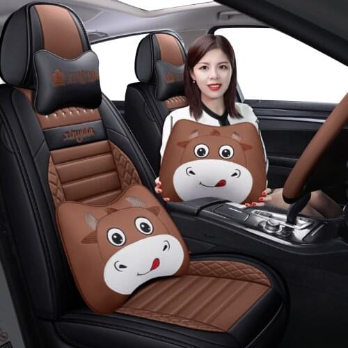 Black car seat cover For mitsubishi l200 carisma eclipse cross pajero 4 sport montero galant lancer outlander 3 xl accessories