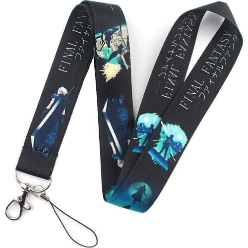 PF132 Dongmanli Game Lanyard For Keychain ID Card Pass Gym Mobile Phone USB Badge Key Ring Holder Neck Straps Accessories