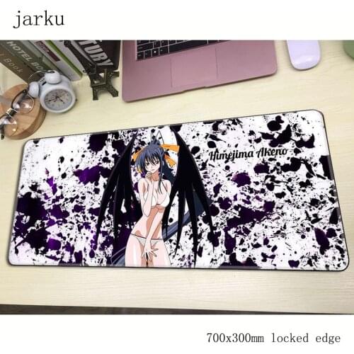 High school dxd mousepad gamer 700x300X3MM gaming mouse pad large gifts notebook pc accessories laptop padmouse ergonomic mat