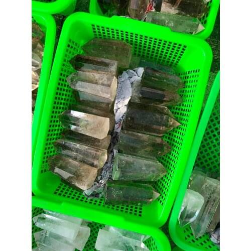 2KG Large smoky quartz crystal wand point quartz crystal gemstone tower reiki healing wholesale clear out price natural stone