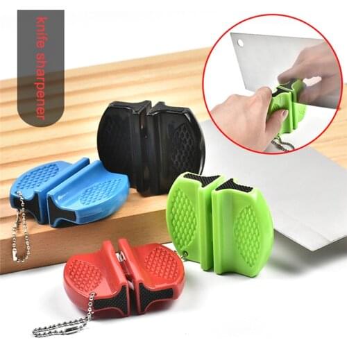 Mini Ceramic Rod Knife Sharpener Two-stage Tungsten Portable Butterfly Type Whetstone Sharpener Sharpening Knives Stone