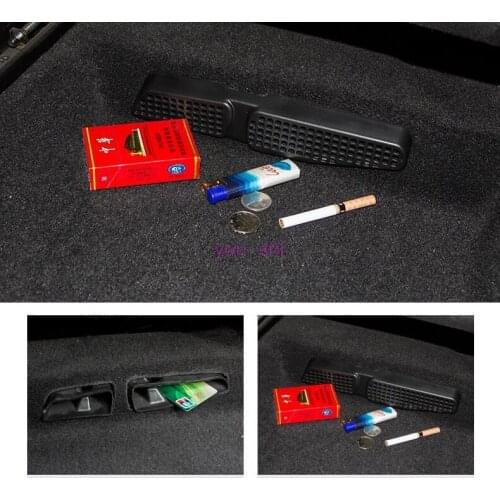 2 pcs ABS Car Rear Air Decoration Air Outlet Vent Trim Strip Cover Car-styling For Volkswagen VW Variant Magotan B8 Accessories