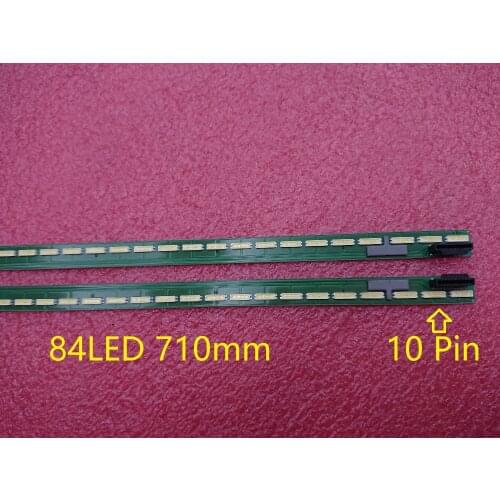 New 2 PCS*84LED 710mm LED strip for 6922L-0143A LG LC650EGE 65UF6800 65UF7690 6916L2183A 6916L2184A
