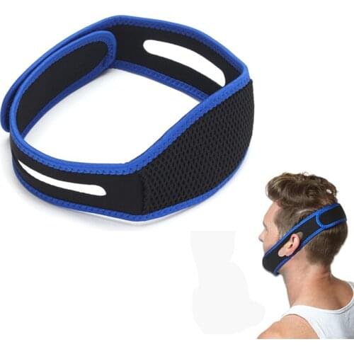 500pcs/lot Snore Stopper Adjustable Neoprene Anti Snore Chin Strap For Woman Man
