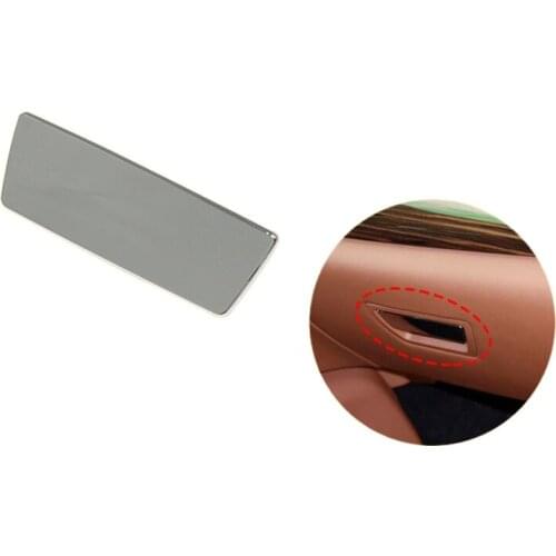 Silver Glove Box Lid Handle Open Lock Puller Toolbox Pull Cover for Maserati Quattroporte 673005415