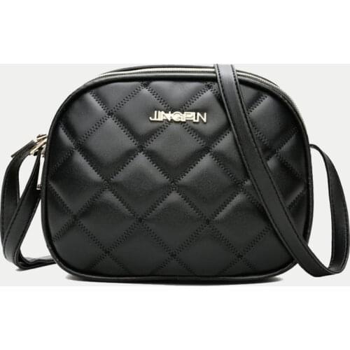 Fashion Mini Handbags for Women Crossbody Shoulder Bag Plaid PU Leather Multi Zipper Small Messenger Bags Purse