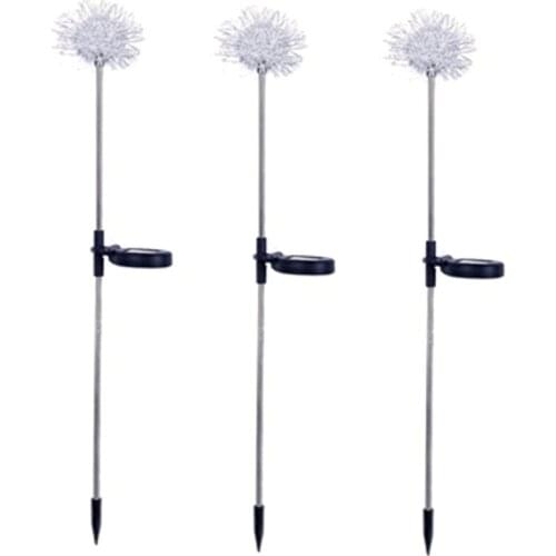 Solar Lights Outdoor Decorative, Dandelion Garden Lights, Solar Decoration For Garden, Landscape Decor