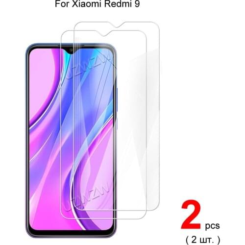 For Xiaomi Redmi 9 Premium 2.5D 0.26mm Tempered Glass Screen Protector For Xiaomi Redmi 9 Protective Glass